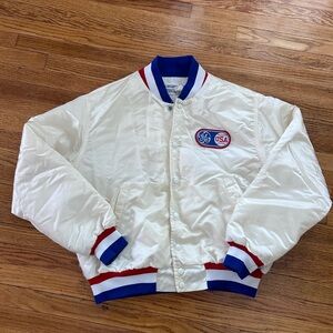 Vintage 80s General Electric Baseball Jacket